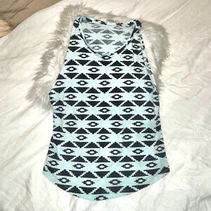 VS PINK FLOWY TANK TOP